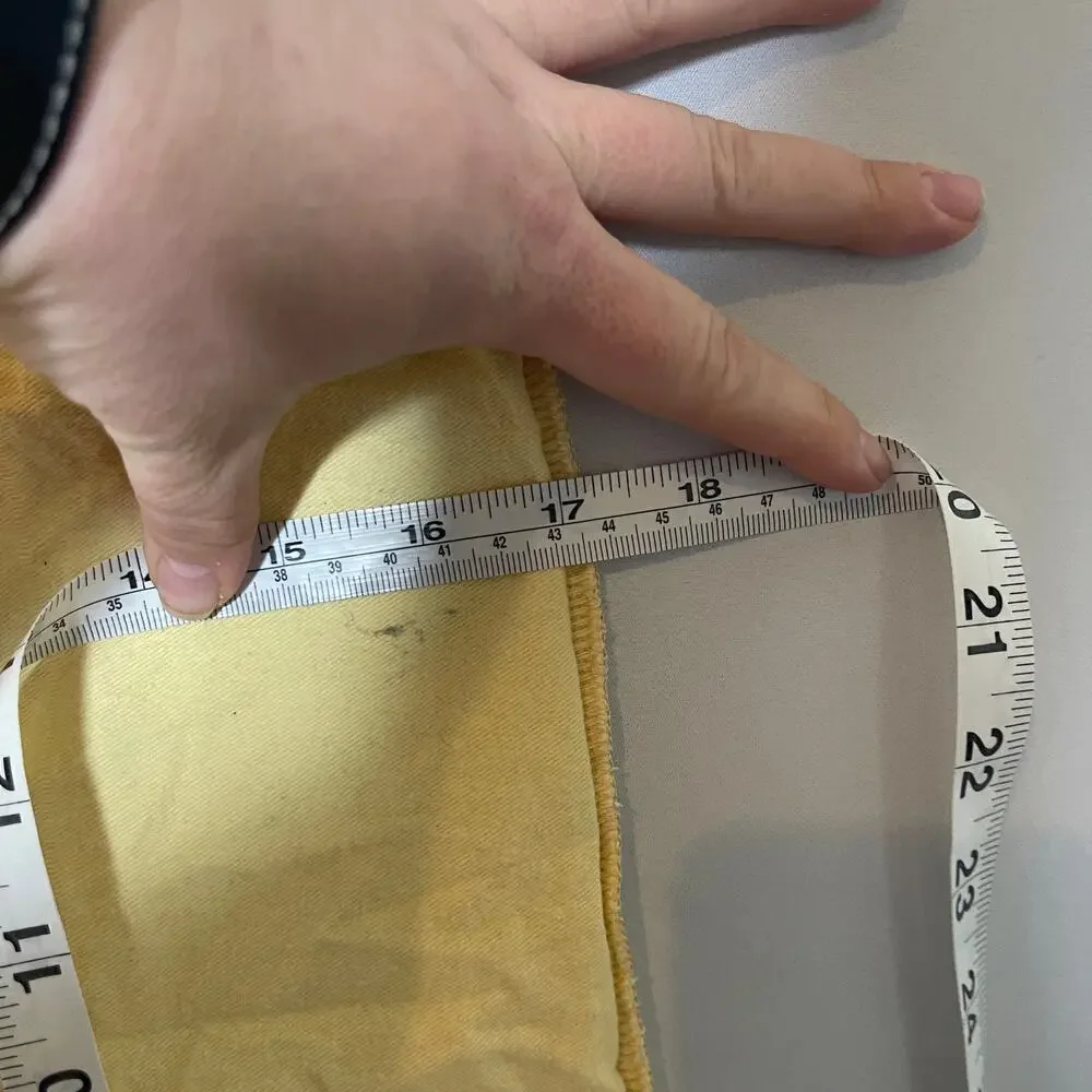 Louis Vuitton yellow soft dust bag 17x19